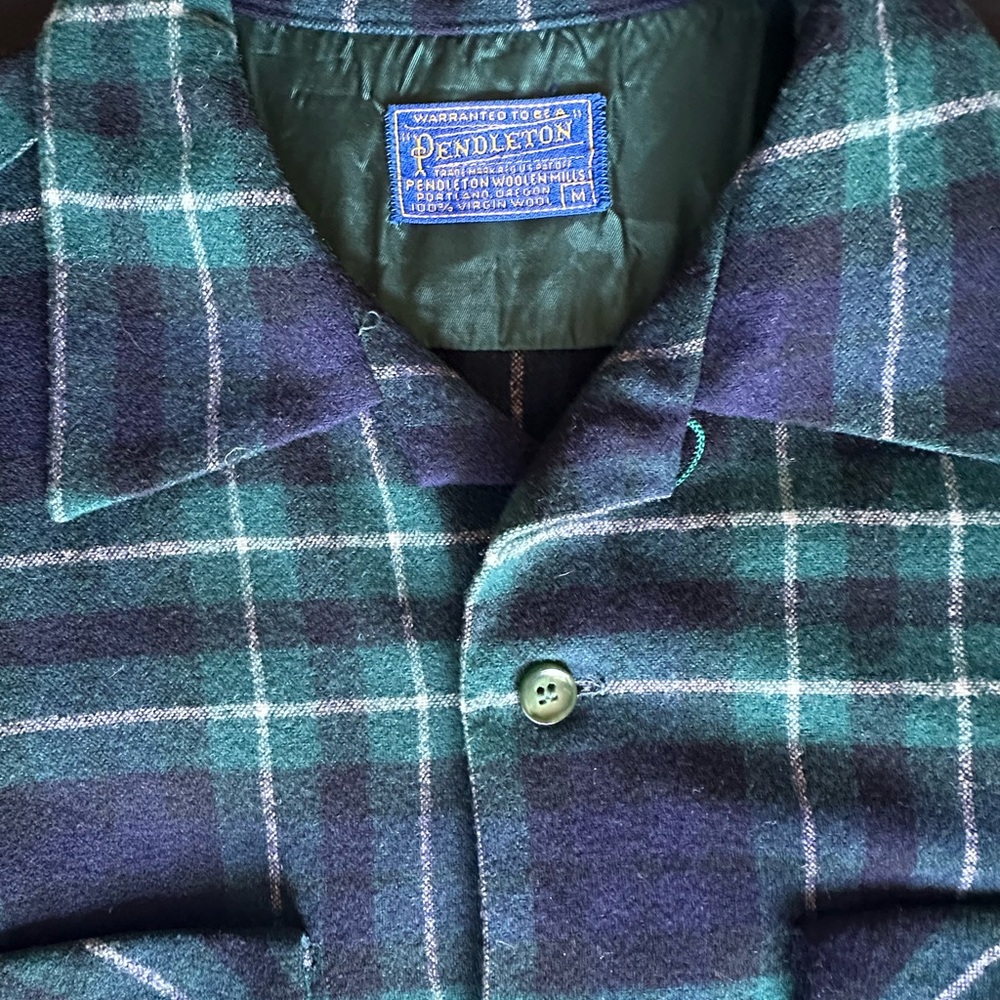 Pendleton Plaid Button Down Shirt - image 6
